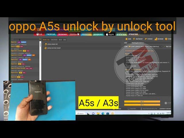 Oppo A5s unlock | Remove Lock | Frp one click | unlock tool | Technical Mustak