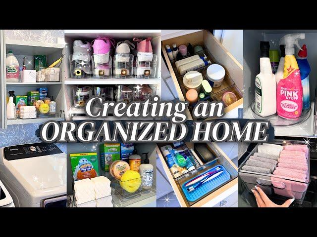 EASY ORGANIZATION IDEAS 2024! BEST Organizing Tips! How I Organize My Entire Home!