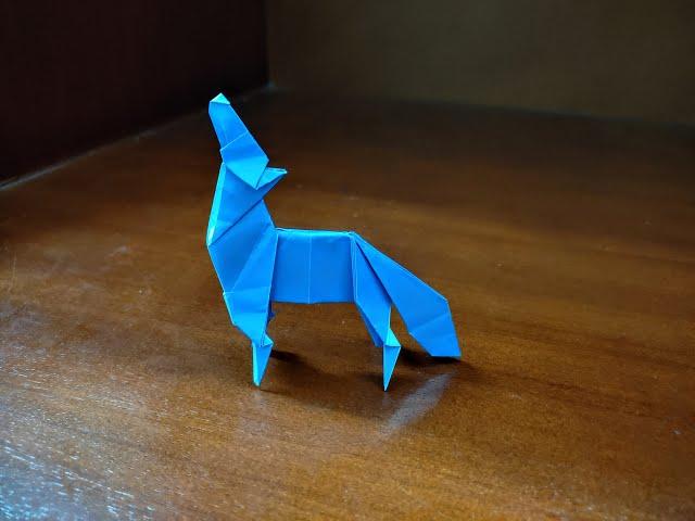 How To Make An Origami Wolf Step By Step (Christophe Boudias)