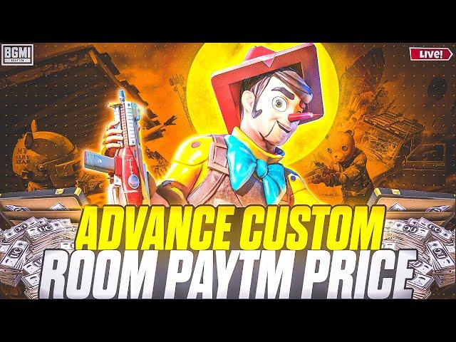 Advance Custom | Bgmi Live Custom Room | A5 Royal Pass Giveaway | Face Cam Reaction #bgmicustom