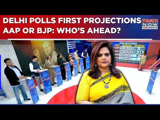 Delhi Polls First Projections, Will AAP Win Again Or BJP To Dethrone Them? Has Congress Any Chance?