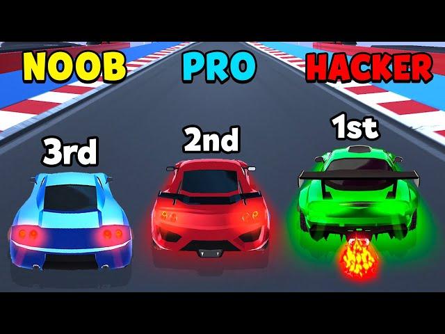 NOOB vs PRO vs HACKER - Race Master 3D