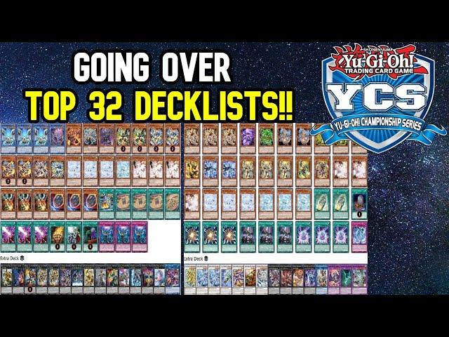 ALL TOP 32 DECKLISTS FROM YCS PROVIDENCE