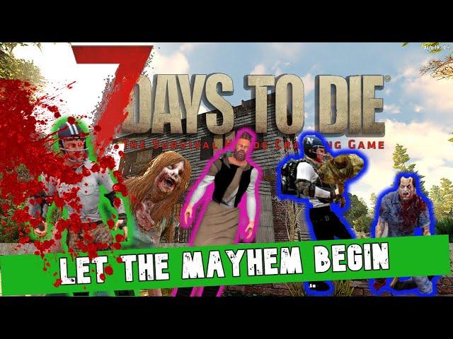 A NEW BEGINNING! | 7 Days To Die Multiplayer Gameplay Miketanic's 7D2D Server Zombie Survival | EP1