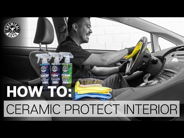 How To Ceramic Protect Your Interior! - Chemical Guys