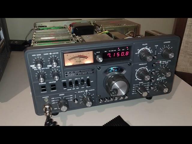 Yaesu FT 901DM   fixing up common faults and making contacts