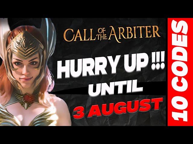 ️HURRY UP️ALL CODES FROM CALL OF THE ARBITERRaid Shadow Legends promo codes