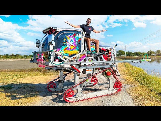 Rollin' Coal in a Turbo Rice Tractor in Thailand