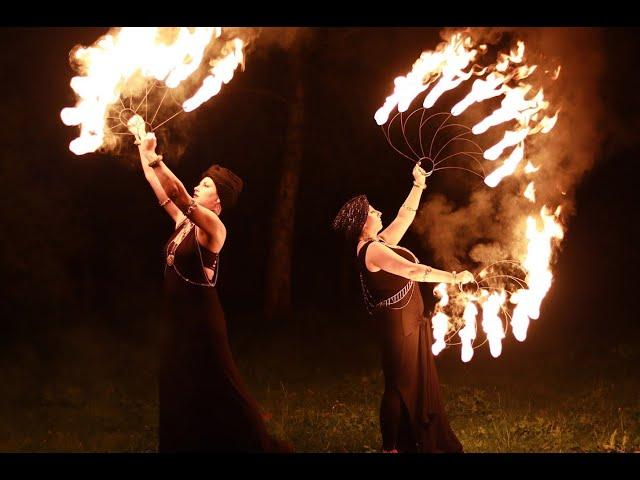 Fire tribal Dance. AnimA. Ethel & Sasha @ Beltaine