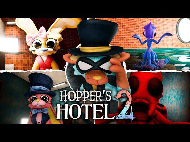 Hopper's Hotel 2 Full Walkthrough + All Bosses + All Jumpscares