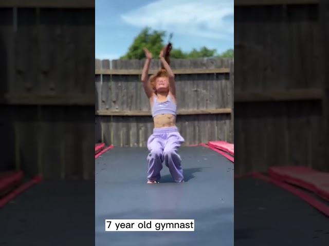 Watch out, world - this little gymnast is on her way to the top! ‍️ (IG): kynlee_the_great