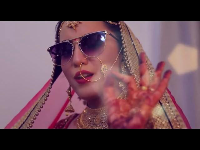 Bride performing on 'Kala Chashma' covered by FOTOCULT