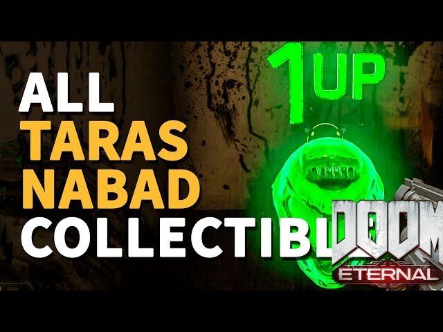 All Taras Nabad Collectible Doom Eternal All Toys, Secrets, Extra Life, Praetor Suit Token