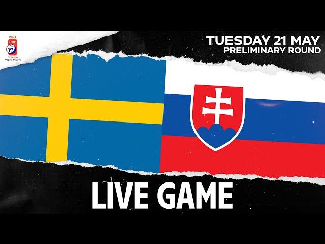 LIVE | Sweden vs. Slovakia | 2024 #IIHFWorlds