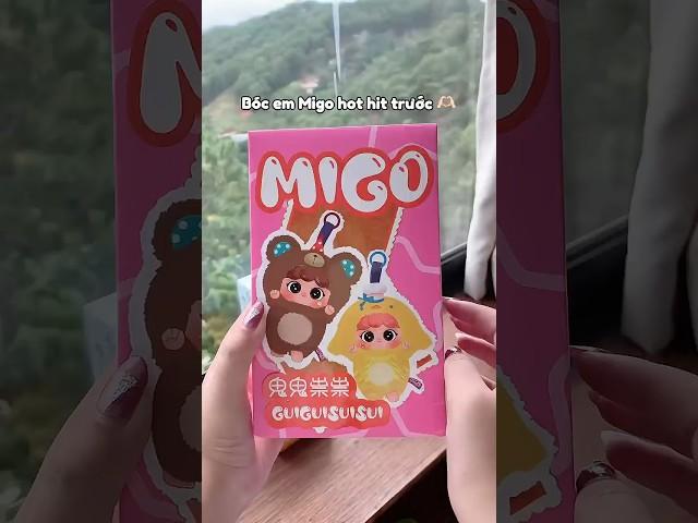 Dễ thươnggggg quá #unboxing #blindbox #migo