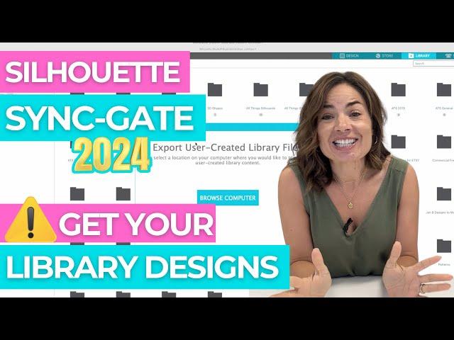 Silhouette Studio Designs: Get Them OUT of Your Library NOW!! (Sync Gate 2024)