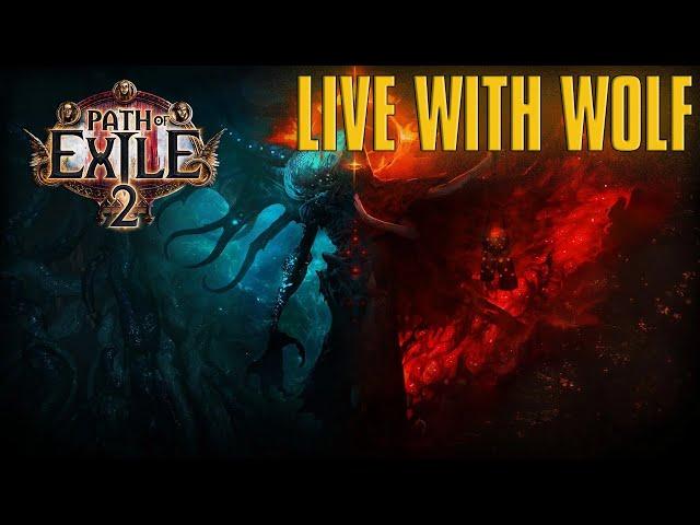 Path Of Exile 2 Update 0.1.0e. Mercenary Build Live With Wolf!