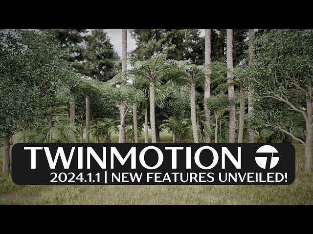 Twinmotion 2024.1.1 | NEW Features Unveiled!