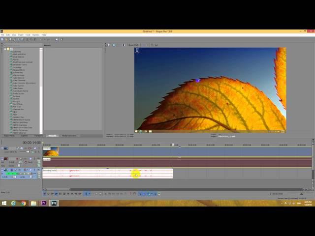 How to do a Voice Over in Sony Vegas 13