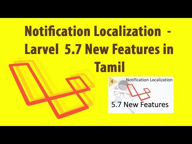 Notification Localization | Laravel New Features | Laravel Tutorials in Tamil