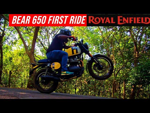 Royal Enfield Bear 650 First Ride Review ft. Moto Zoomer