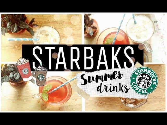 DIY Starbaks Drinks //Cooking летние напитки //