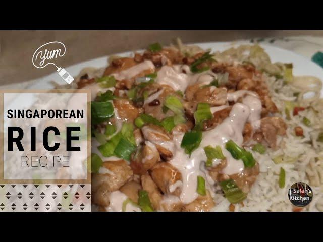 Singaporean Rice Recipe | Delicious | Homemade | by Anum Mudassir Salah's Kitchen