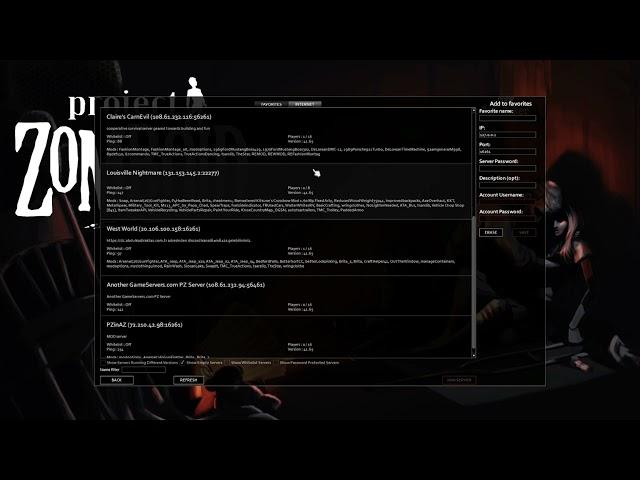 Project Zomboid: How to join a server