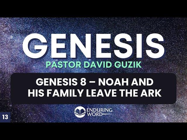 Noah & His Family Leave The Ark - Genesis 8