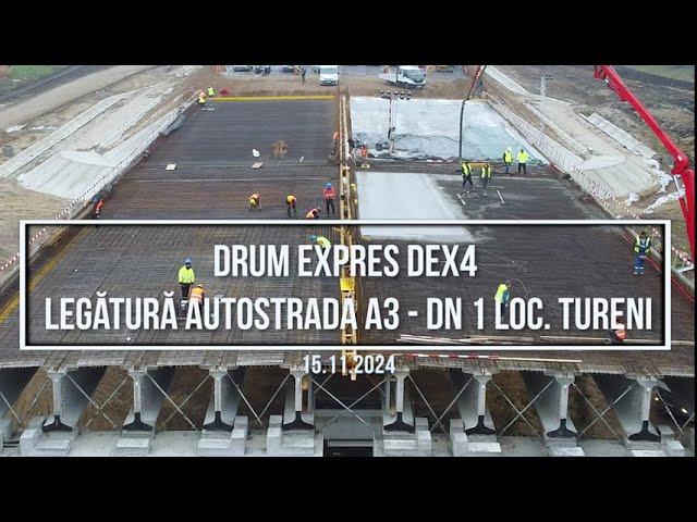 Drum Expres DEx 4 Legãtura A3 - DN 1 loc. Tureni - 15.11.2024 | filmare partiala