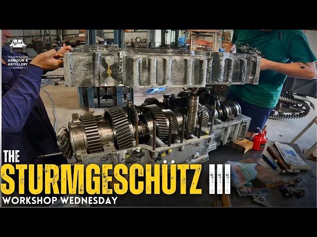 Workshop Wednesday: FINAL ASSEMBLY of the 1943 StuG III ZF Gearbox!