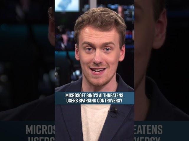 Microsoft Bing's AI Threatens Users Sparking Controversy #shorts