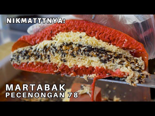 MARTABAK Paling TEBAL isinya BRUTAL || MARTABAK PECENONGAN 78