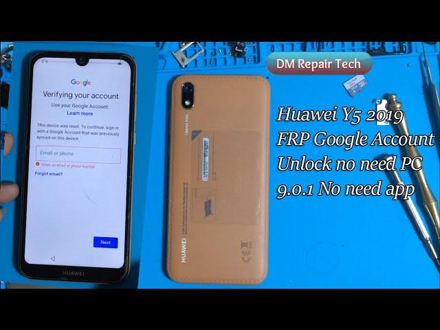 Huawei Y5 2019 FRP Bypass (AMN LX9, AMN LX1, AMN LX2, AMN LX3) 9.0.1 No Need install app 2020