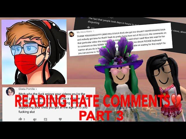 READING MORE HATE COMMENTS (HAD A MENTAL BREAKDOWN)