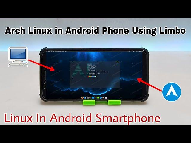 Run Arch Linux in Android Smartphone Using Limbo PC Emulator  | Linux in Android Phone