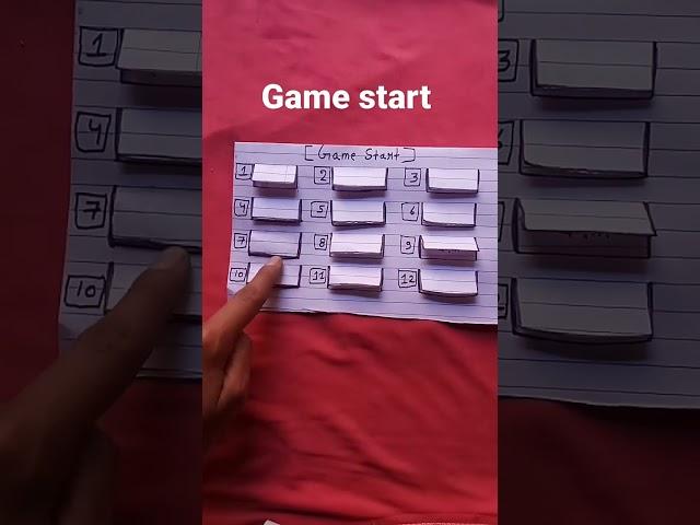 Diy paper game make it Homemade # shorts # Youtube # papergame # game # Youtube shorts