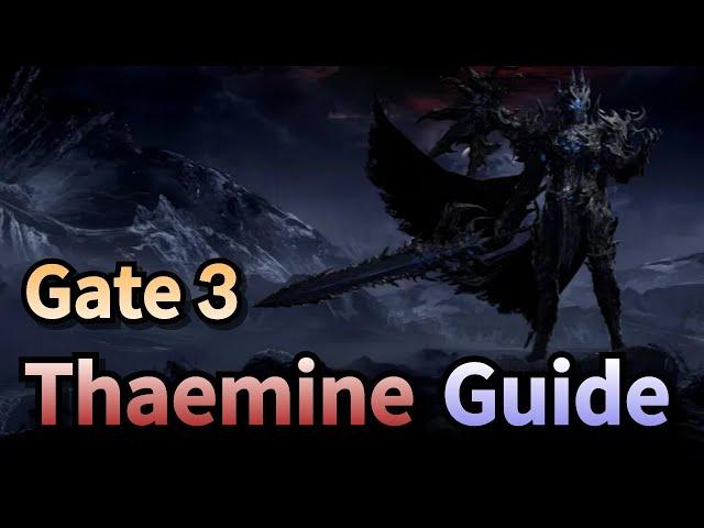 [Lost Ark] Thaemine Gate3 Guide Legion Commander Raid (Normal  / Hard / The First)