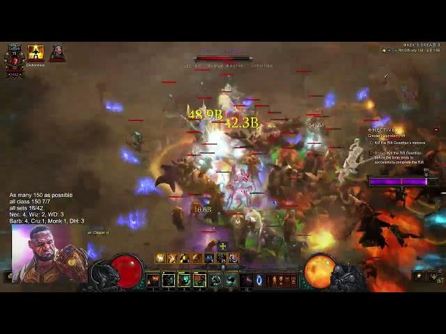 Diablo 3 Season 32 LOD Hota barb 150