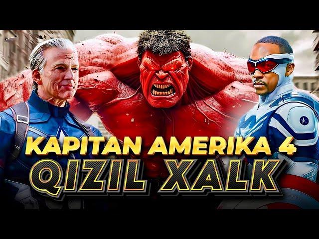 Kapitan Amerika 4 - Film Syujeti | Qizil Xalk | Filmdagi Personajlar | Adamantium Metali