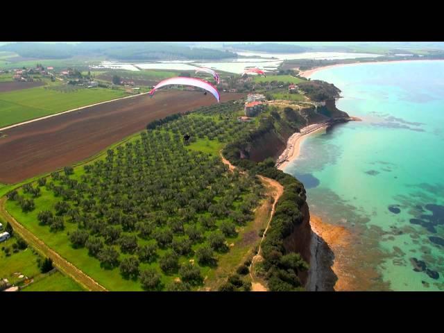 Halkidiki Kassandra Greece from the air