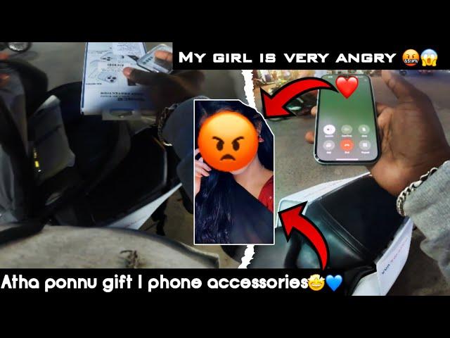 Atha Ponnu gift iPhone accessories|angry my girl|SOF🩷