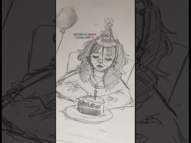it my birthday #art #artist #creative #shorts