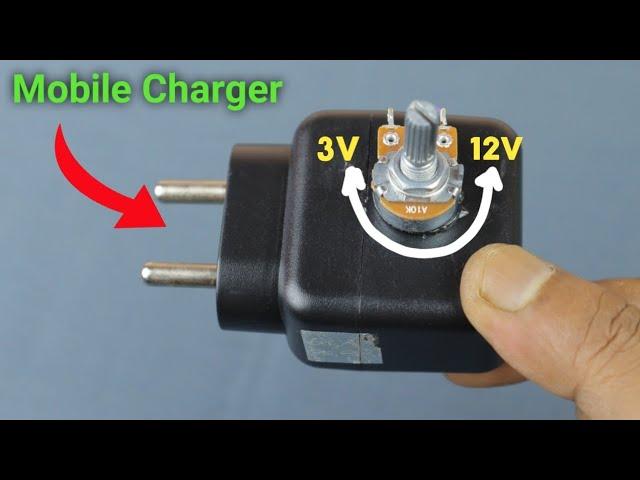 Turm mobile charger to variable output (3V to 12V)