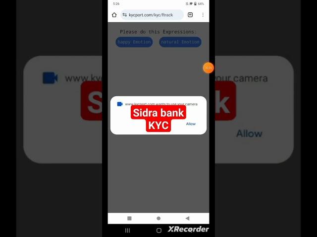 Sidra Bank KYC || Sidra Bank Live KYC #makemoney #pi_mining #core #sidrabank #mining