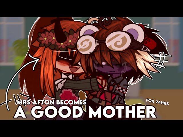 Mrs. Afton becomes A GOOD MOTHER For 24 HOURS [FNAF]