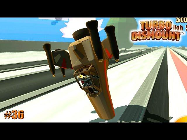 Turbo Dismount САМОЛЕТ НА ВСТРЕЧНУЮ ПОЛОСУ (36 серия)