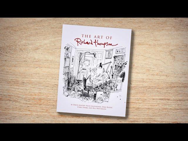 The Art of Richard Thompson (book flip)