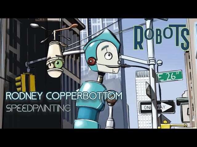 Rodney Copperbottom | Speedpainting | Timelapse