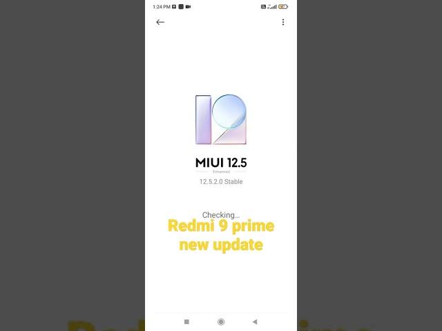 redmi 9 prime new update| redmi 9 prime Miui 12.5.3.0 new update